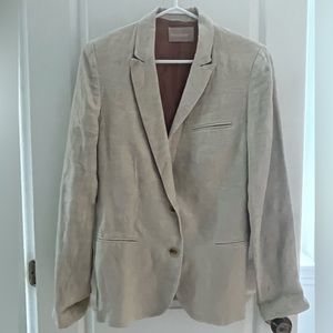 Zadig & Voltaire linen blazer